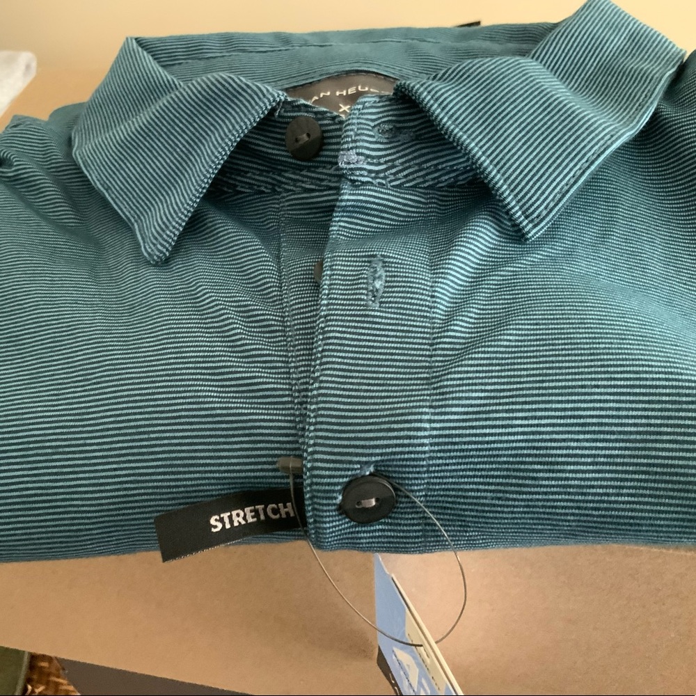 Van Heusen cooling polo shirt with stretch